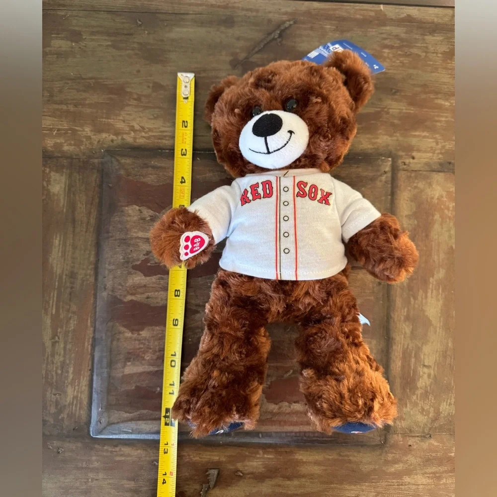 Build-A-Bear Workshop Boston Red Sox Teddy‎ Bear plush toy stuffed animal kids